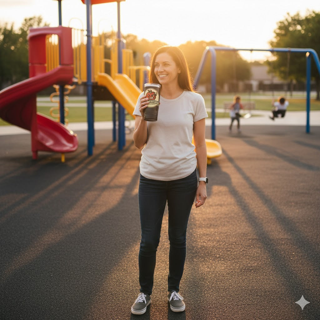 20oz Tumbler — "The Bad Apple" Teacher Travel Mug