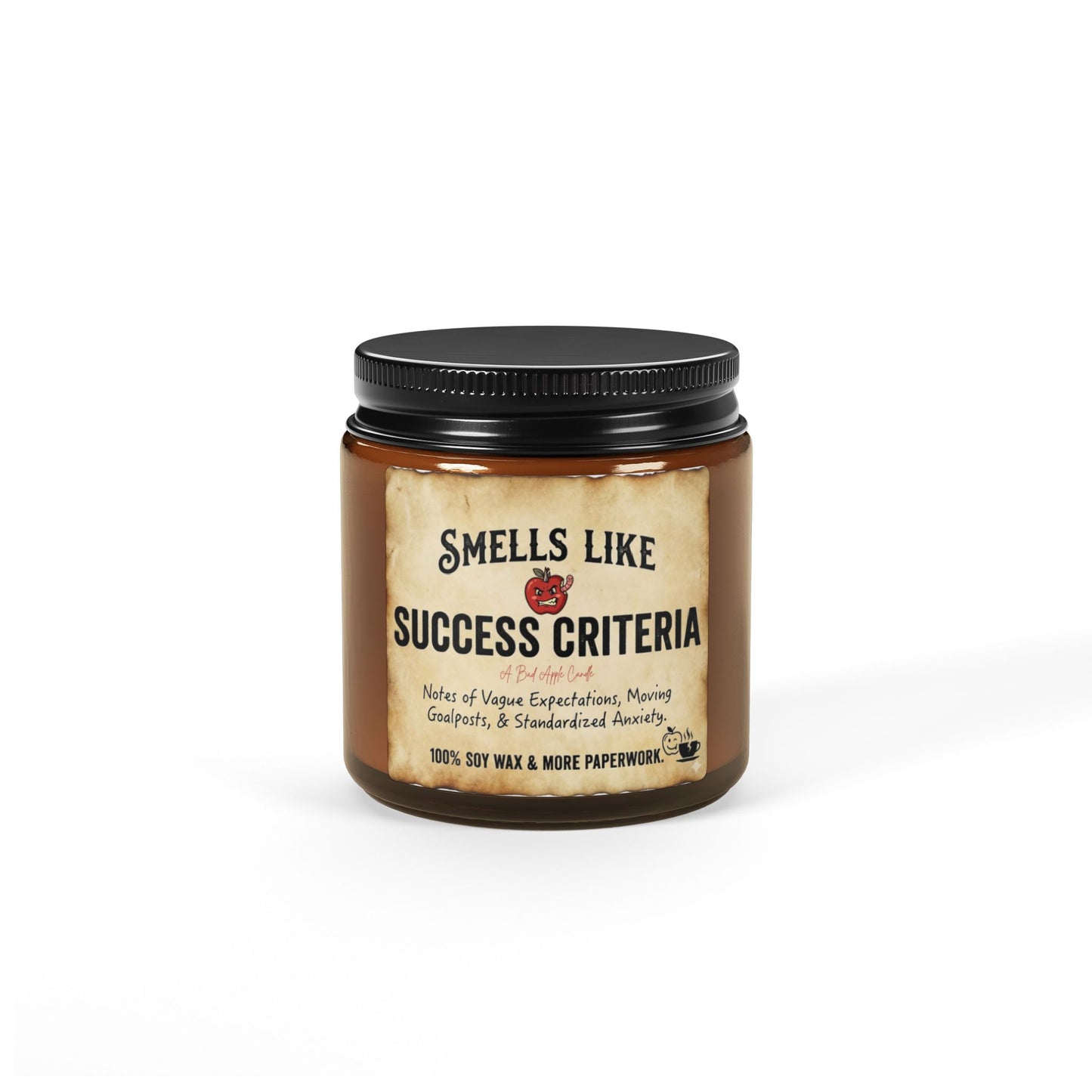 "When the Rubric Wasn't Clear, But the Audacity Was"Scented Soy Candle —